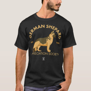 German Shepard Appreciation Society  Alsatian danc T-Shirt