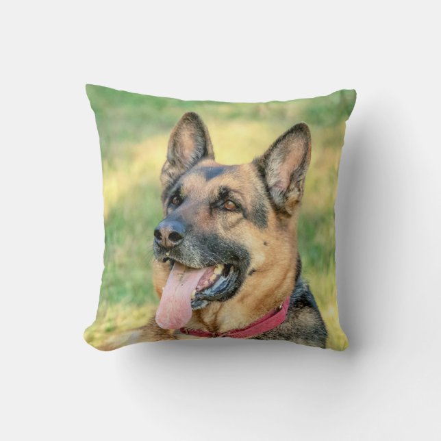 German Shepard Kissen (Vorderseite)