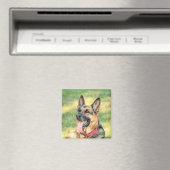 German Shepard Magnet (In Situ (Geschirrspüler))