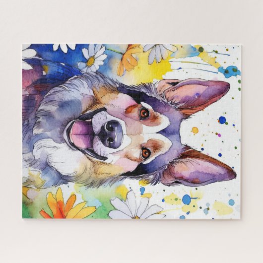 German Shepard Puzzle (Horizontal)