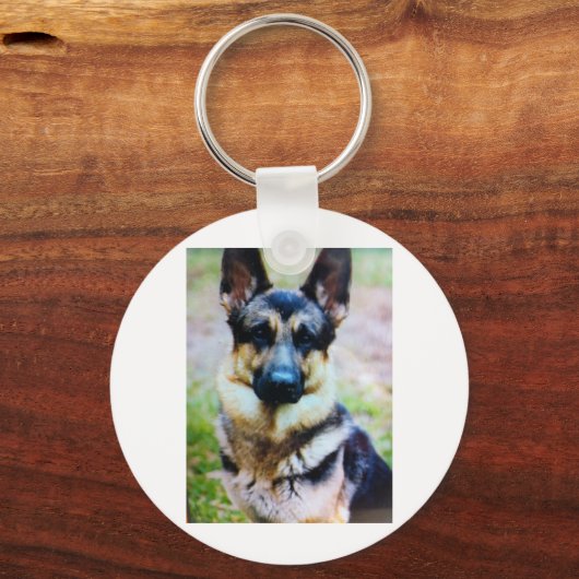 German Shepard Schlüsselanhänger (Vorderseite)