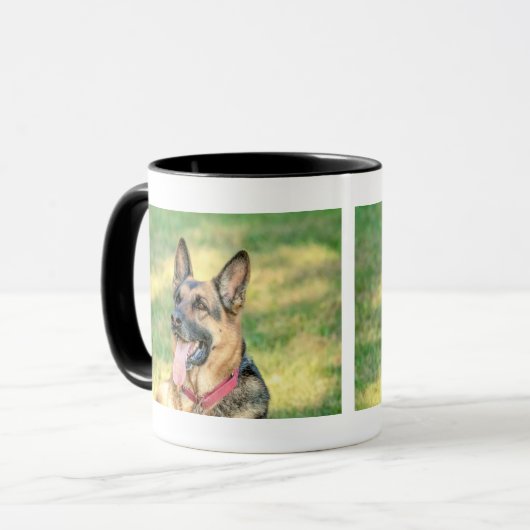 German Shepard Tasse (Vorderseite Links)