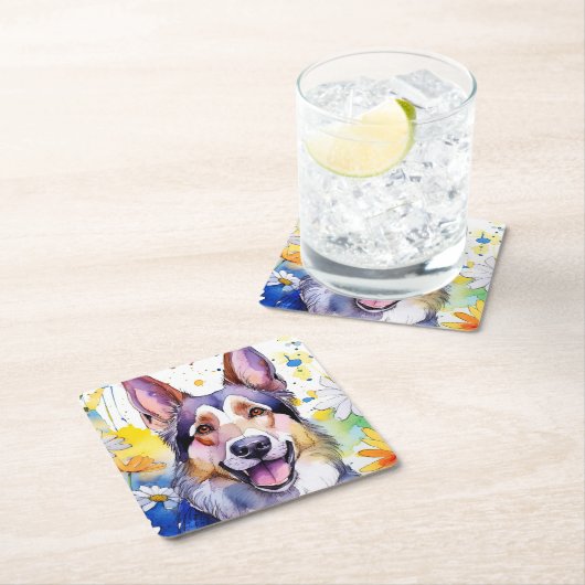 German Shepard Untersetzer (Vor Ort)