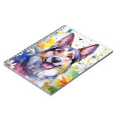 German Shephard Spiral Notebook Notizblock (Linke Seite)