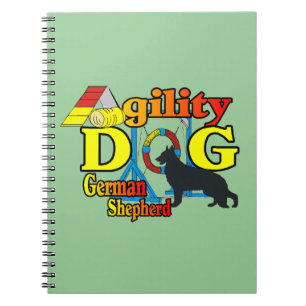 German Shepherd Agility Notizblock