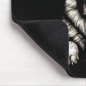 German Shepherd American Flag Sungles Patriotic Mousepad (Ecke)