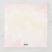 German Shepherd Art Einladung (Rückseite)