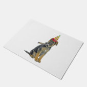German Shepherd Birthday Fußmatte (Schrägansicht)