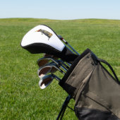 German Shepherd Birthday Golf Headcover (In SItu)