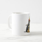 German Shepherd Birthday Kaffeetasse (Vorderseite Links)
