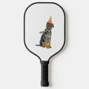 German Shepherd Birthday Pickleball Schläger