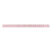 German Shepherd Birthday Satin Ribbon in Pink Satinband (Vorderseite)