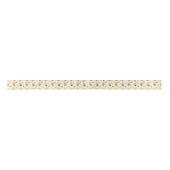 German Shepherd Birthday Satin Ribbon in Yellow Satinband (Vorderseite)