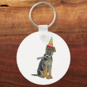 German Shepherd Birthday Schlüsselanhänger (Vorderseite)