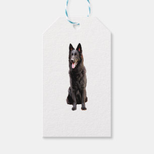 German Shepherd Black Dog Geschenkanhänger