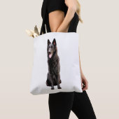 German Shepherd Black Dog Tasche (Von Nahem)