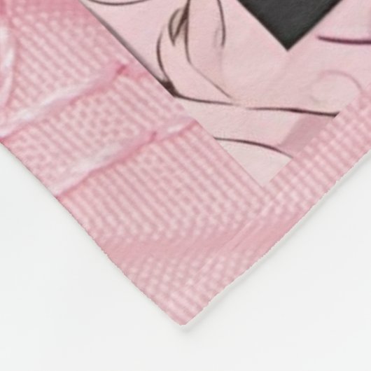 German Shepherd Blanket Fleecedecke (Ecke)