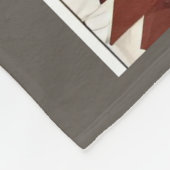 German Shepherd Blanket Fleecedecke (Ecke)