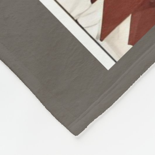 German Shepherd Blanket Fleecedecke (Ecke)