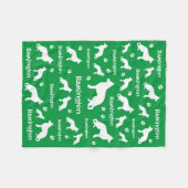 German Shepherd Blanket | Loyal & Loyal Fleecedecke (Vorderseite (Horizontal))