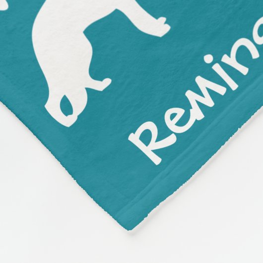 German Shepherd Blanket | Loyal & Loyal Fleecedecke (Ecke)