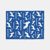 German Shepherd Blanket | Loyal & Loyal Fleecedecke (Vorderseite (Horizontal))