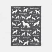 German Shepherd Blanket | Loyal & Loyal Fleecedecke (Vorderseite)