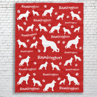 German Shepherd Blanket | Loyal & Loyal Fleecedecke