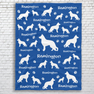 German Shepherd Blanket | Loyal & Loyal Fleecedecke