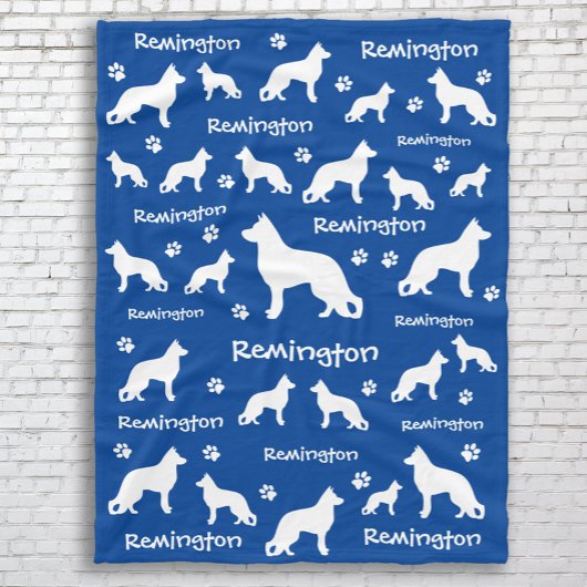 German Shepherd Blanket | Loyal & Loyal Fleecedecke
