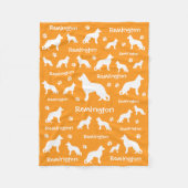 German Shepherd Blanket | Loyal & Loyal Fleecedecke (Vorderseite)