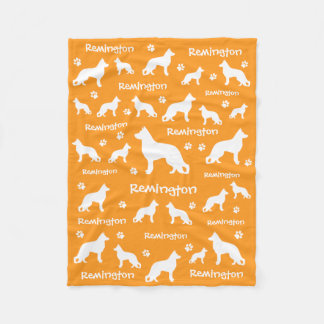 German Shepherd Blanket | Loyal & Loyal Fleecedecke