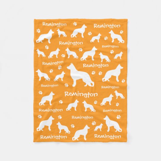 German Shepherd Blanket | Loyal & Loyal Fleecedecke (Vorderseite)