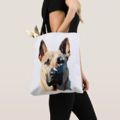 German Shepherd Blond Polygon Style Classic T-Shir Tasche (Von Nahem)