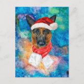 German Shepherd Breed Dog Weihnachten (Vorderseite)