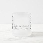 German Shepherd, Built to Protect, Born to Love! Mattglastasse (Mittel)