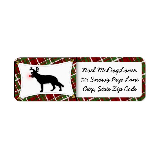 German Shepherd Christmas (Vorne)