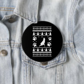 German Shepherd Christmas Button (Beispiel)