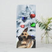 German Shepherd Christmas Geschenke (Stehend Vorderseite)