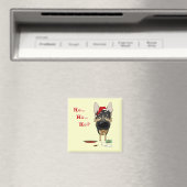 German Shepherd Christmas Magnet (In Situ (Geschirrspüler))
