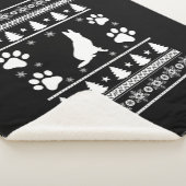 German Shepherd Christmas Sherpadecke (3/4)