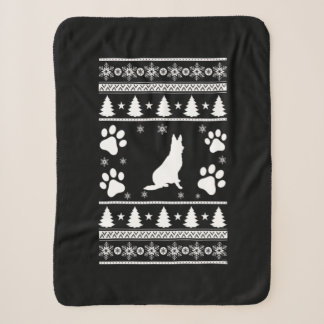 German Shepherd Christmas Sherpadecke