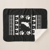 German Shepherd Christmas Sherpadecke (Vorderseite (Horizontal))
