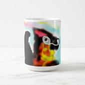 German Shepherd  colorful Kaffeetasse (Mittel)