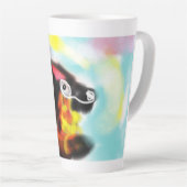 German Shepherd  colorful Milchtasse (Rechte Ecke)