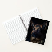 German Shepherd Customize Notizblock (Innenseite)