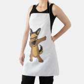 German Shepherd Dabbing Window Decks für Auto Truc Schürze (InSitu)