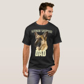 German Shepherd Dad Dog Tee (Vorne ganz)