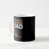 German Shepherd Dad Owner Shepard German Dog Lover Kaffeetasse (Vorderseite Links)