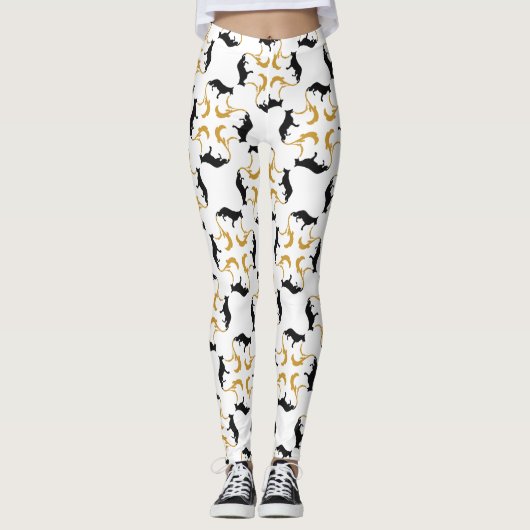German Shepherd de luxe Leggings (Vorderseite)